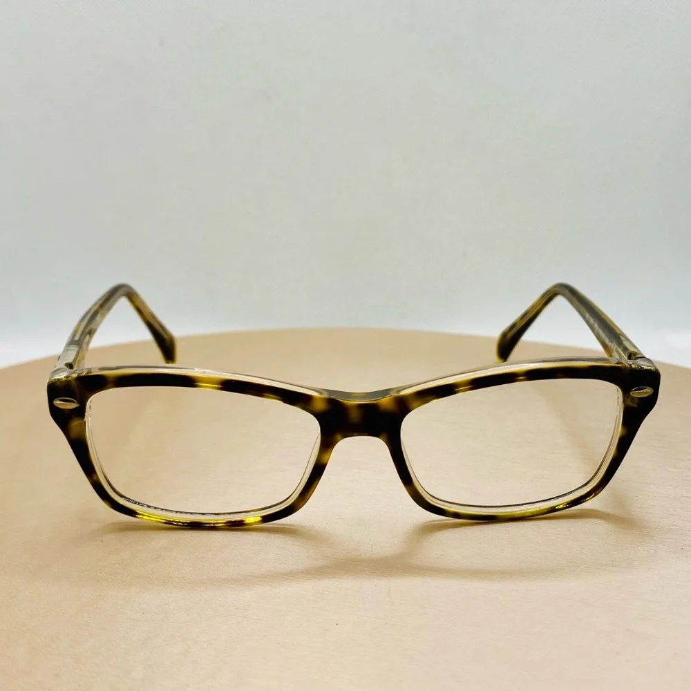 EUC Ray Ban Dark Havana RB 1550 Butterfly Shaped RX Eyeglasses
